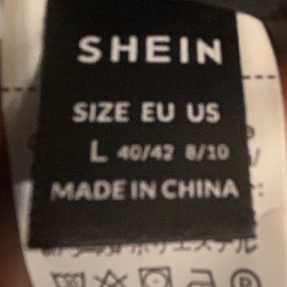 Black Faux Fur Coat Blazer Women’s size Large NEW - Picture 7 of 8